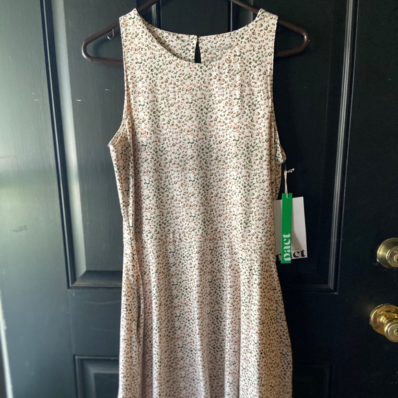 NWT PACT PRINT DRESS - Picture 1 of 6
